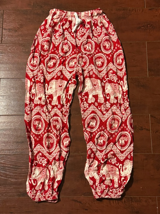 made in thailand Other - 5 Boho Elephant Print Kids’ Pants - Multi Color Set (Mixed Sizes XS, S)